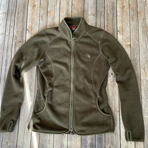 The North Face zip up fleece jacket